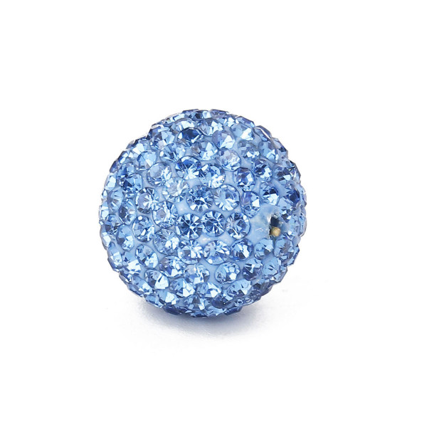 Creatulote Bola de Sonido de Strass en color azul para Llamadores de Ángeles de 18 mm